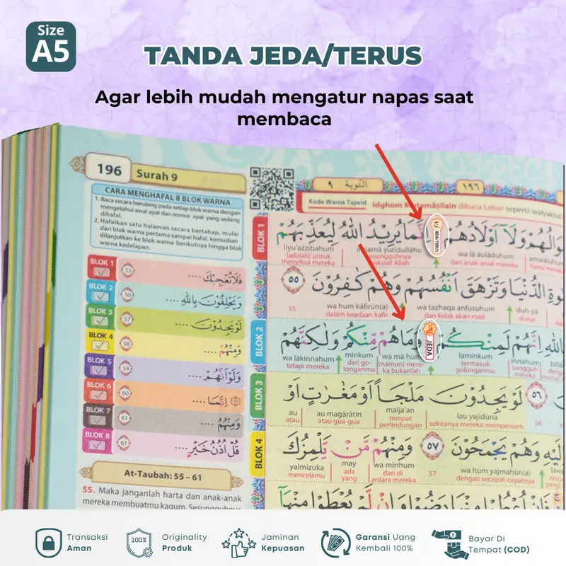 Quran Custom Nama by Nadira.id Ukuran A5 4