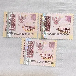 30 Pics Materai 10000 Original - Stamps