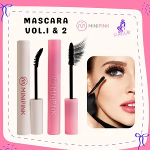 MINIPINK Maskara Vol.01 & 02 BPOM Long Lengthening Volume Waterproof Long lasting Mascara MP007