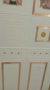 Product Review of Wallpaper Dinding 3D Motif kotak-kotak 70x70cm 3d Timbil Self Adhesive  kotak from j**a 1