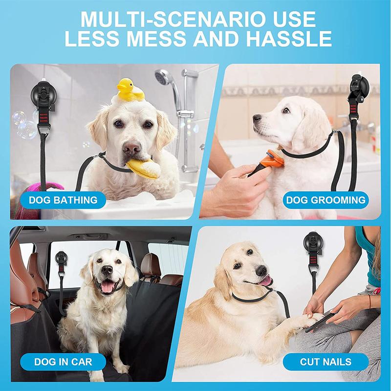 Product Introduction of Adjustable pet grooming sling for cats and dogs for bathing, trimming and drying, fixed sling for pets, trimming and drying, traction sling for dog grooming table, safe and stable pet supplies 24