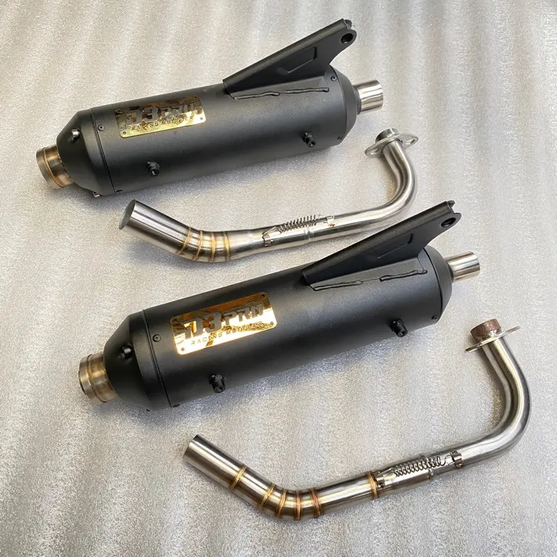 Knalpot Tsukigi Mio Beat Scopy Vario inlet 32/38 Stenlis - ORIGINAL D3