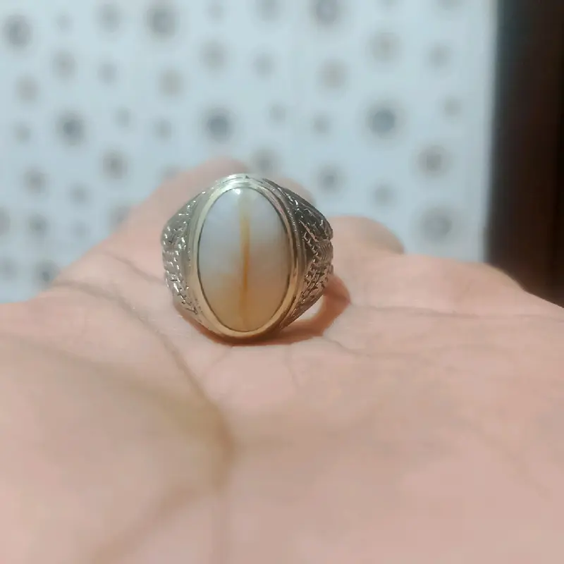 Cincin Junjung Drajad Serat Jarum Emas 1