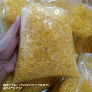 Gula Batu kristal Kuning - Remukan seukuran Beras agak halus - 1 Kg  Sugar Manis (Food) Bahan