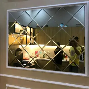 Paket Kaca Cermin Moulding Ukuran 112CM x 84CM Termurah