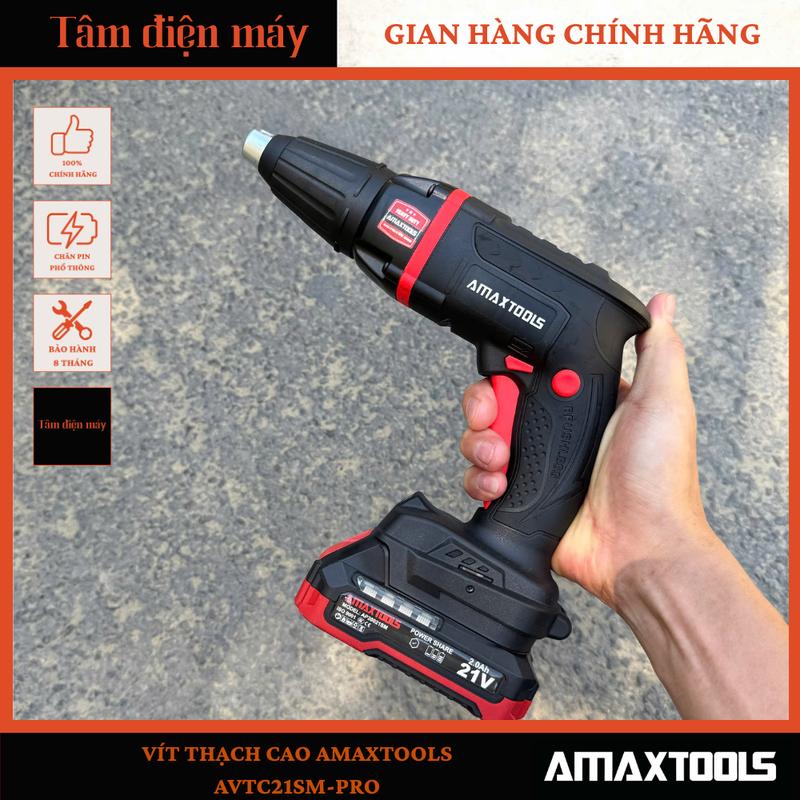 [ CHÍNH HÃNG ] MÁY VẶN VÍT THẠCH CAO Amaxtools AVTC 21SM-PRO