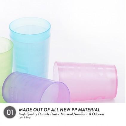 Elianware BPA FREE Plastic Party Kids Cup Cawan E-208 200ml / E-112 350ml 8