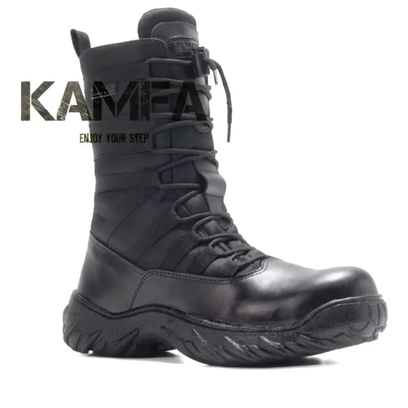 Sepatu PDL Kulit Asli Boots Dinas TNI Polri Security Brimob 2