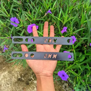 BREKET KNALPOT ORIGINAL OMM MUFFLER PANJANG 20CM TEBAL 3MM