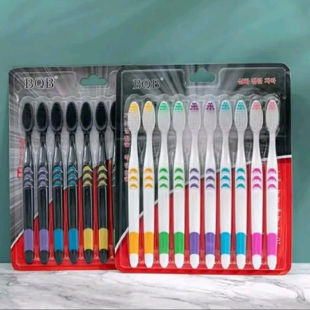 SIKAT GIGI DEWASA 1 SET ISI 10 - SIKAT GIGI 1 PACK ISI 10 Mulut