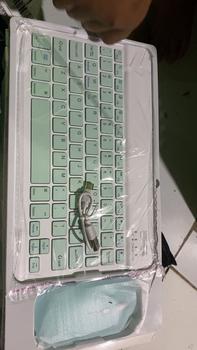 Product Review of Keyboard Mouse Set Bluetooth Wireless Silent Click Android Windows IOS Ipad Computer from S**i 0