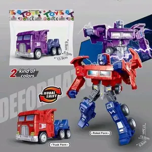Mainan Transformer Robot Geser Mainan Mobil Model Transformer Mobil Optimus Prime Anak Truck Truk Toy