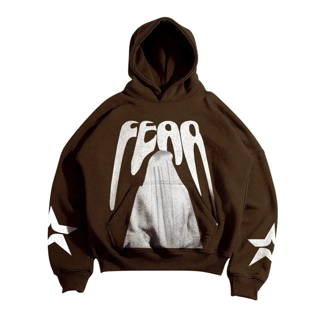 MIDDLEITS | HOODIE BOXY OVERSIZE | FEAR
