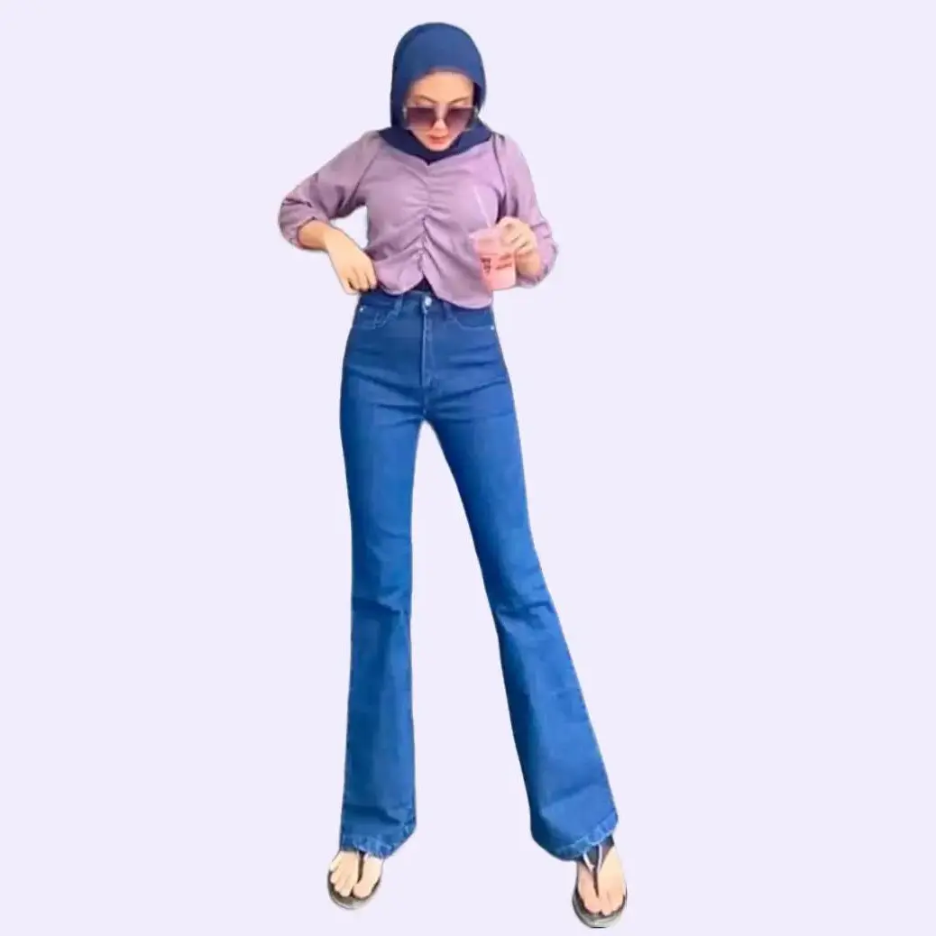 Cutbray jeans higwaist model korean Style Wanita Denim Panjang Cewek Celana Melar cutbray  jeans  wanita cutbray Highwaist Cutbray Jeans jeans cut bray celana  jeans  cutbray  wanita  2025