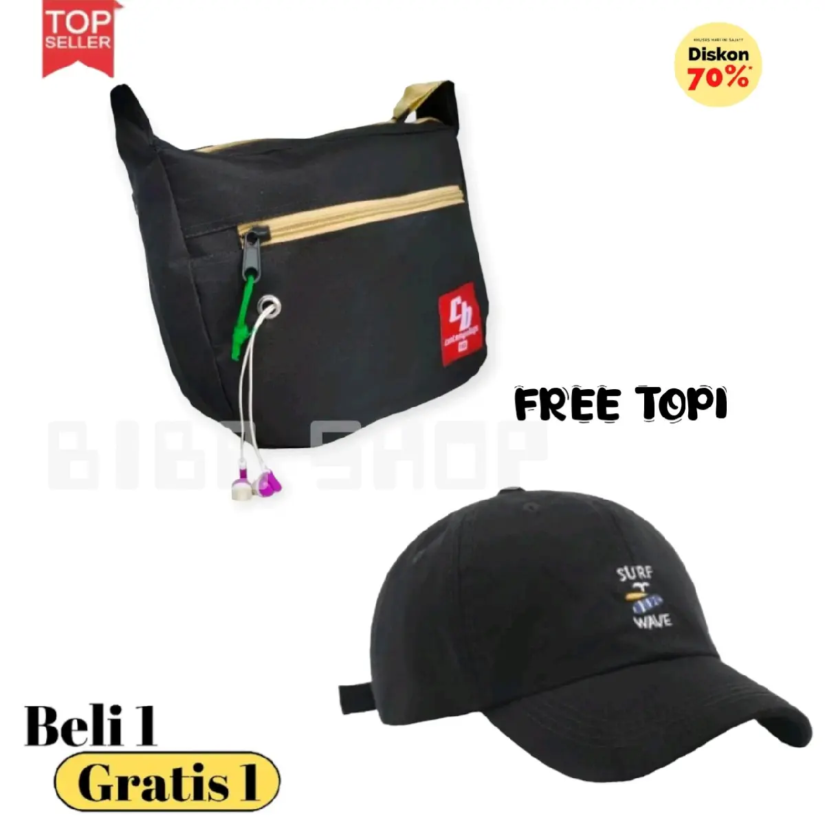 cowok dan tangan PROMO SPESIAL (BUY 1 GET 2) slempang free topi distro baseball waist bag casual Tas Selempang Hitam slow respon anggun storage fashionable tas selempang & bahu waistbag casual wesbek kecil merah maron tascowok gantung pria paket jam sling