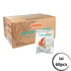 Krupuk Finna Garuda isi 60 pcs Halal Gurih Free Karton Bebas gula Asin Chips Snacks Food Cemilan Pedas Makanan