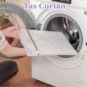 Kantong Cucian Lingerie Berbahan Jaring Halus Anti-Tersangkut Dan Anti-Deformasi Cocok Untuk Lingerie/Kaos Kaki Teman Yang Bijaksana Untuk Melindungi Pakaian Anda Selama Pencucian Mesin