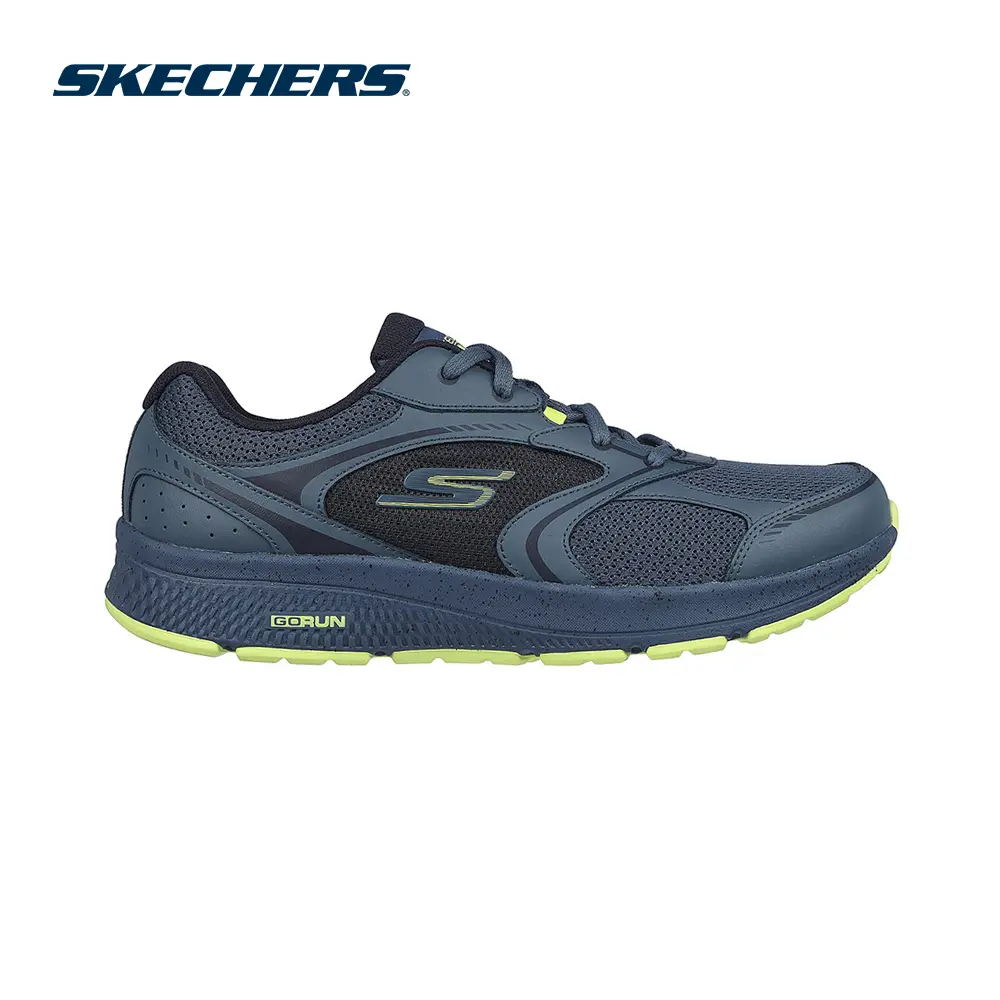 Skechers Men GOrun Consistent Specie Running Shoes - 220371-NVLM Air-Cooled Goga Mat Kasut Sneaker, Performance, Sport, Lelaki