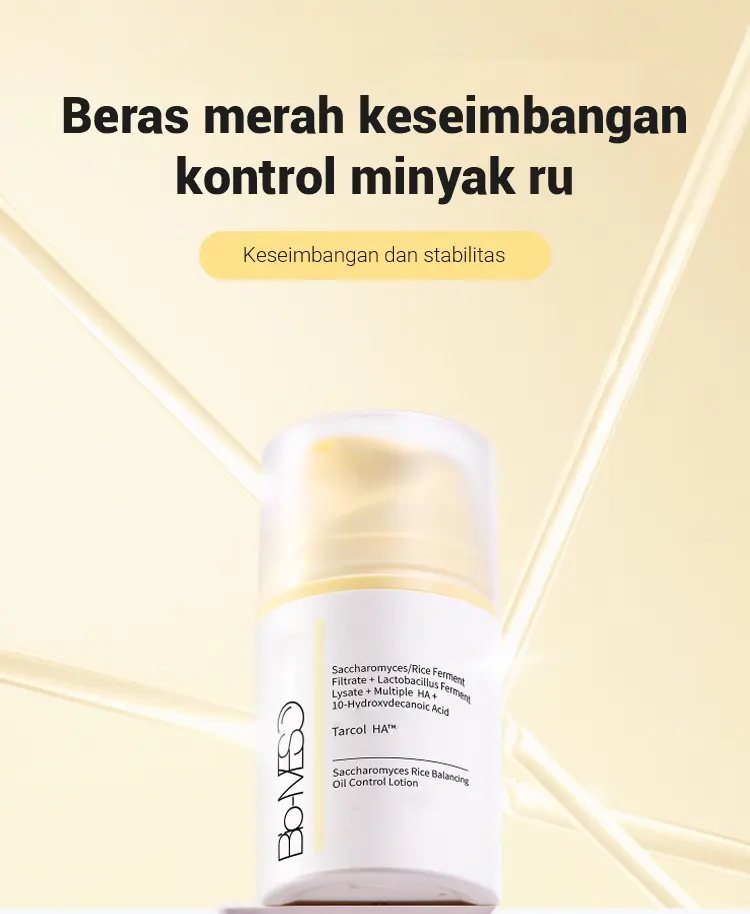 Product Introduction of Lotion Pelembab Seimbang untuk Mengontrol Minyak, Menstabilkan Kulit Berminyak, Melembapkan Sebelum Riasan, Krim Pelembap[matte for oil skin, for black head and pores] 0