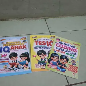 Buku Anak PAUD Belajar Menulis & Membaca