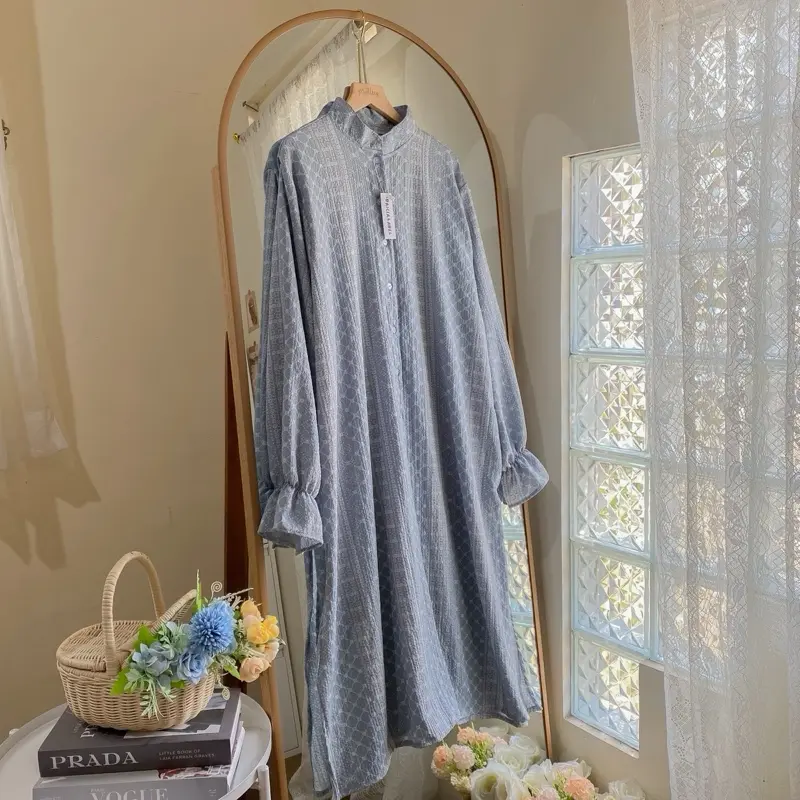 Safeya crinkle (2) sky blue