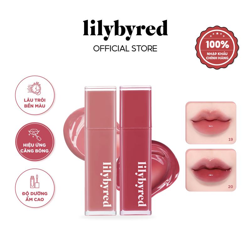 Đã Có Hàng Màu 09 19 20 Son Tint Bóng Siêu Lì Lilybyred Bloody Liar Coating Tint 4g