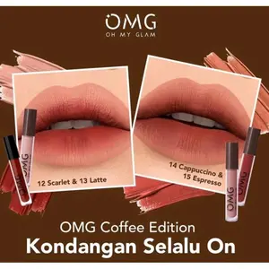 Paket Ombre OMG OH MY GLAM Isi 2 pis Lip Cream Omg Lip matte