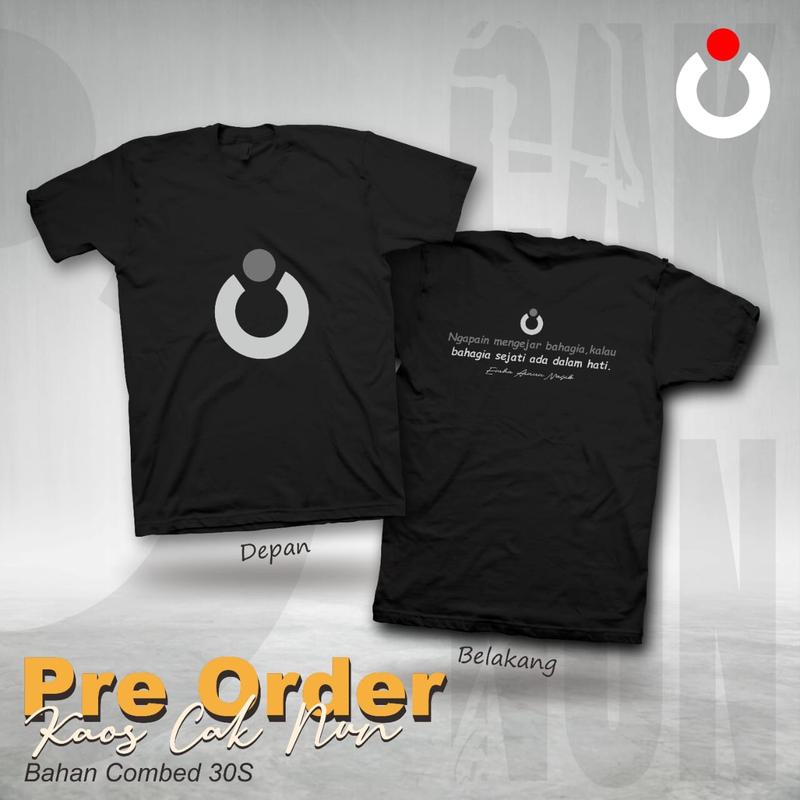 Kaos CAK NUN kata kata mutiara motivasi kaos Distro murah dan simple 5