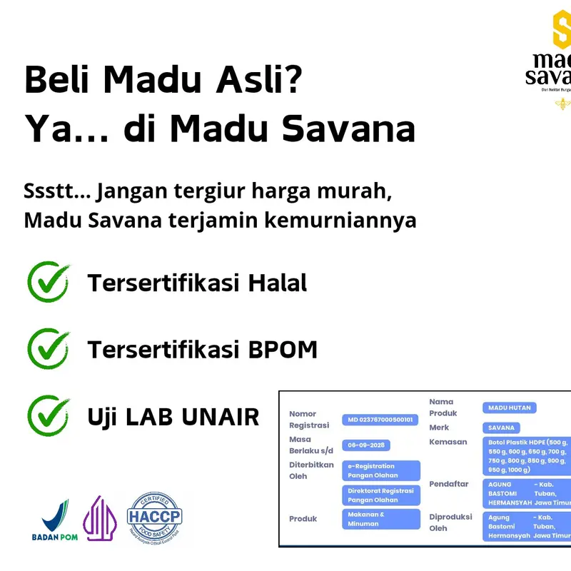 PROMO MADU HUTAN AKASIA SUMATERA BELI 2 GRATIS 1 Honey Kental Asam Coklat madu  murni 5