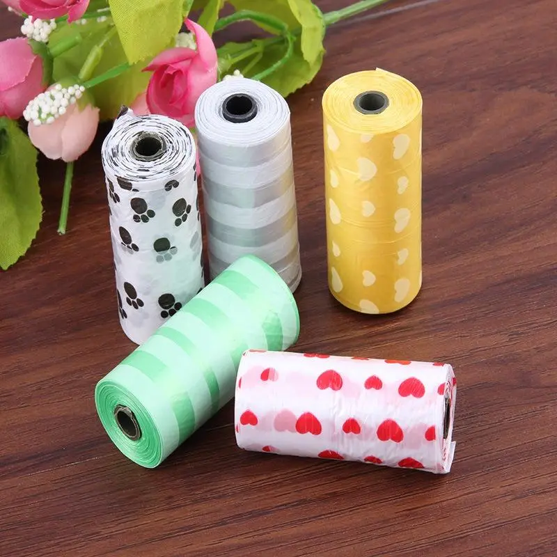 Túi đựng rác in, gia dụng, 15 miếng mỗi cuộn Kitchen Nhà Bếp 5