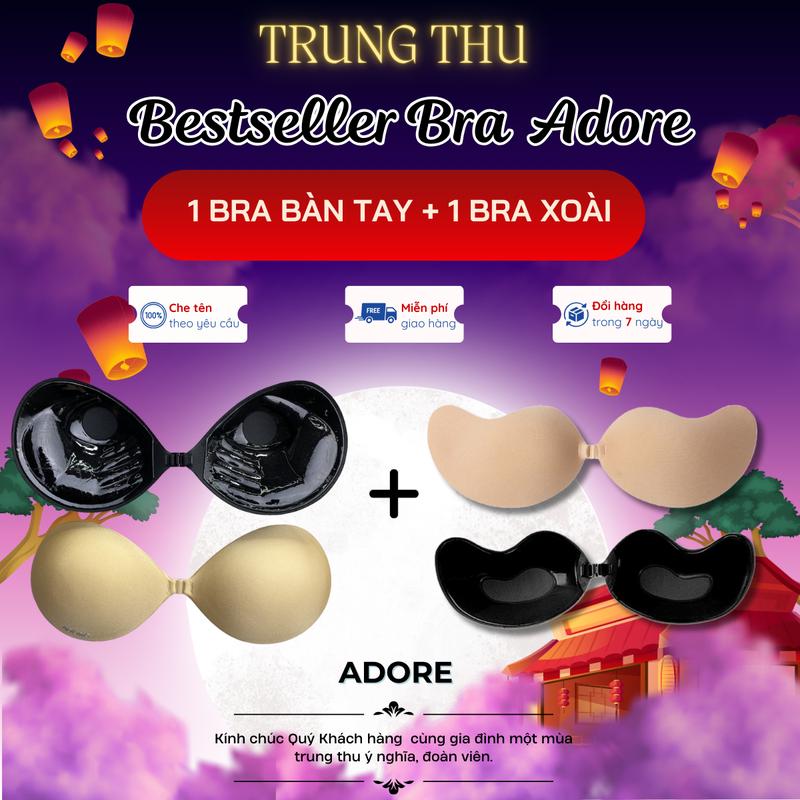 [GIÁ HỜI HÔM NAY] Combo HOT - Mix Set Miếng Dán Ngực Big Size Xoài & Hình Bàn Tay - Nâng Đỡ, Tạo Khe, Nhẹ Nhàng & Thoải Mái - Free Shipping - Đổi Trả 7 Ngày