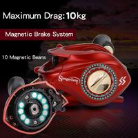 Gambar 【Baru】Caldari Gulungan Pancing Casting Reel BC 7.3:1 | 18+1BB | Drag Max 50KG | Warna Cerah | Gulungan Joran Pancing Casting Terbaru - TMH2000 Tangan Kiri dari garraetts Kota Administrasi Jakarta Barat 5 Tokopedia
