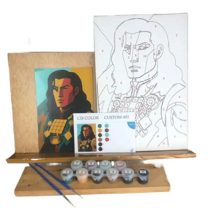 Paint by numbers Ara Paint art | Paint by numbers kit 8