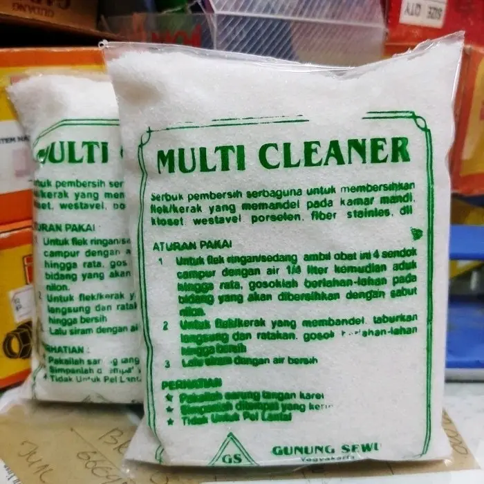 MULTI CLEANR serbuk pembersih kerak noda membandel/serbuk ajaib lebih ampuh angkat boda terlaris di tiktok shop