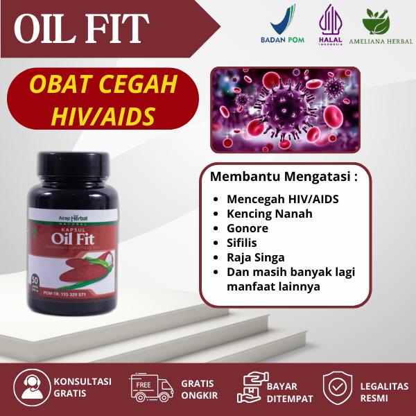 Oil Fit Untuk Pencegah HIV/AIDS Kencing Nanah Gonore Sifilis Raja Singa - Oil Fit
