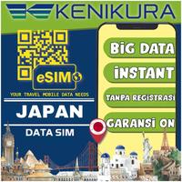 Gambar eSIM Jepang Kuota Data Besar | eSIM Travel Japan 4G/5G | Kenikura - 3 Days, 1GB dari Kenikura Tour Kota Tangerang Selatan 1 Tokopedia