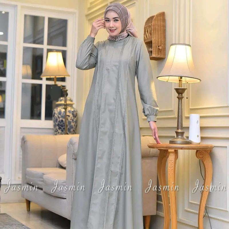 gamis obnesel terbaru gamis katun gamis best seller gamis murah gamis polos 2