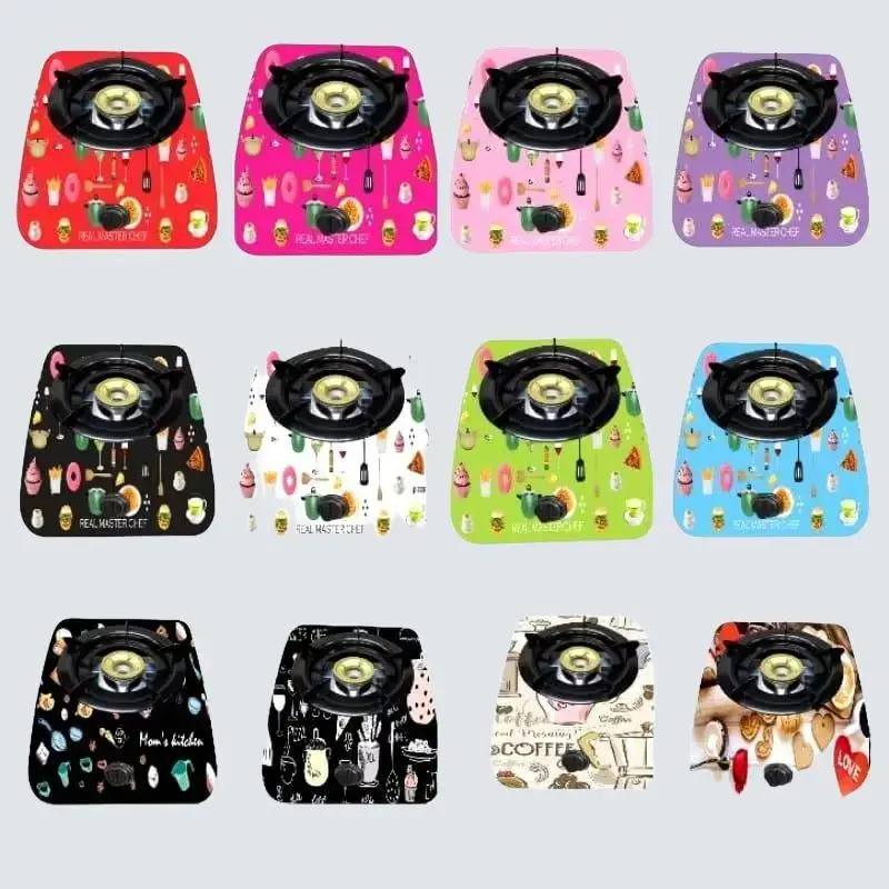 STIKER KOMPOR 1 TUNGKU MOM'S KITCHEN/WALLPAPER STIKER KOMPOR GAS 1 TUNGKU BAHAN VINYL