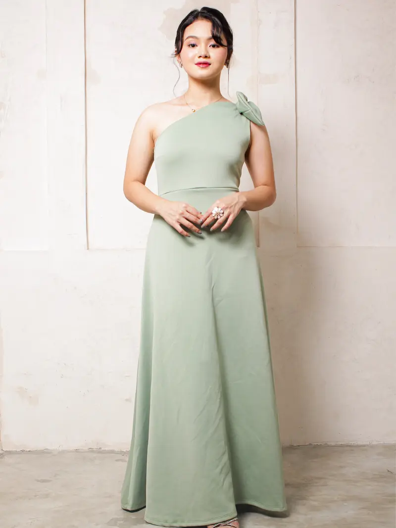 Adelfa bridesmaid dress Women Neoprene - TikTok Shop Philippines
