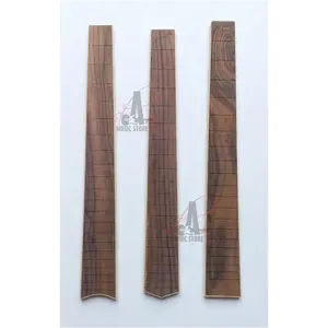 Guitar Fretboard Fingerboard Kreplang Bahan Kayu Sonokeling Rosewood Full Galih Hitam Coklat Belang Fret Board Gitar Bass Sono