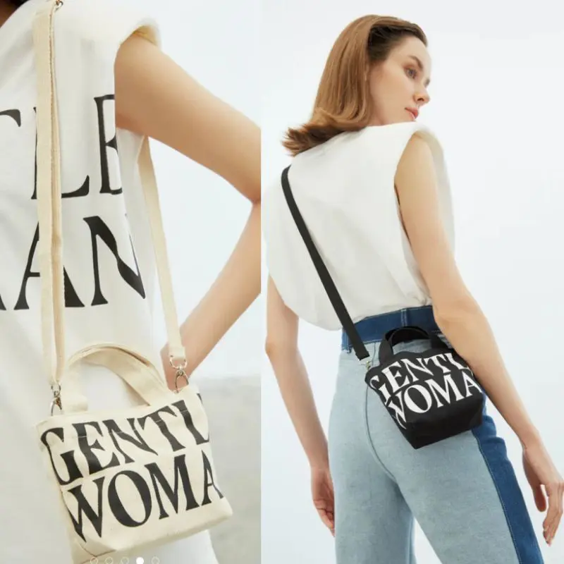 TAS GENTLEWOMAN MICRO CANVAS BAG / GENTLEWOMAN MINI BAG / TAS FASHION VIRAL BANGKOK / TAS WANITA IMPORT