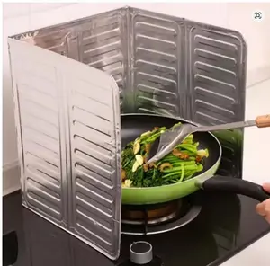 Pelindung Kompor Anti Cipratan Aluminium Foil Sekat Kompor Masak