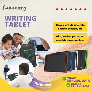 LCD Drawing Tablet 8.5 Inch Drawing And Writing Tablet Papan Menggambar Tulis Anak Toy