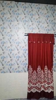 Product Review of PROMO 1 PAKET isi 4 pcs Wallpaper Sticker Dinding Kamar Motif Salur Salur Gelombang & Salur Kecil Warna Abu Silver Putih Daun Pink Daun Pink Salur Putih Salur Biru Salur Krem Salur Kertas Bahan PVC from ** 0