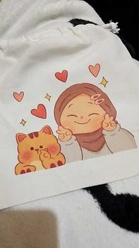 Product Review of Pouch Serut Blacu Bergambar Karakter Anak Perempuan & Laki-Laki Muslim/Pouch Muslim from ℘**꒱ 0