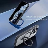 Gambar [BUY 1 GET 2] Momax Case for iPhone 16 Pro Max Magsafe Ring Stand + Tempered Glass Clear Anti Gores - Black,Clear, 16 Pro dari Momax Indonesia Kota Administrasi Jakarta Barat 3 Tokopedia