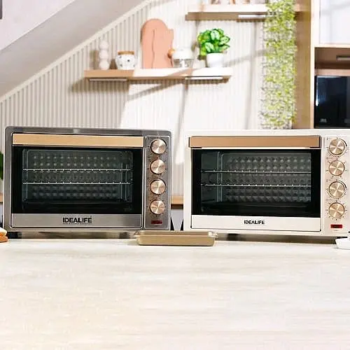 OVEN listrik oven kompor pemanggang roti kue 35 L Idealife IL 335 thermometer 3