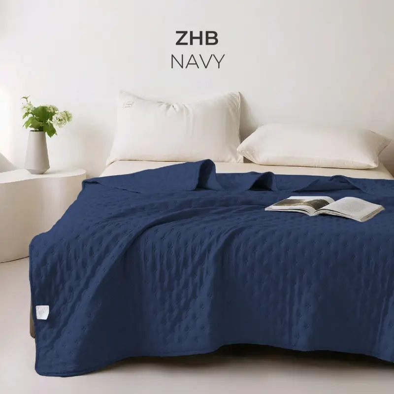 UNIK BANDUNG Selimut Bedcover Only Warna Pastel Ukuran Double Plain Motif Polos Bedcover Minimalis MURAH-ZHB 7