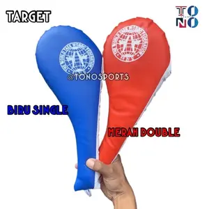 Target Tendangan Kick Pad Double Single Taekwondo Karate Beladiri