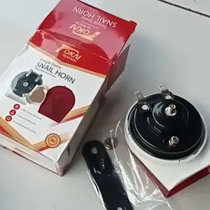 1 Set + Relay 22 Suara Klakson Keong transparent Universal Mobil/Motor 12V 118dB Car klakson tretetet klakson pripri